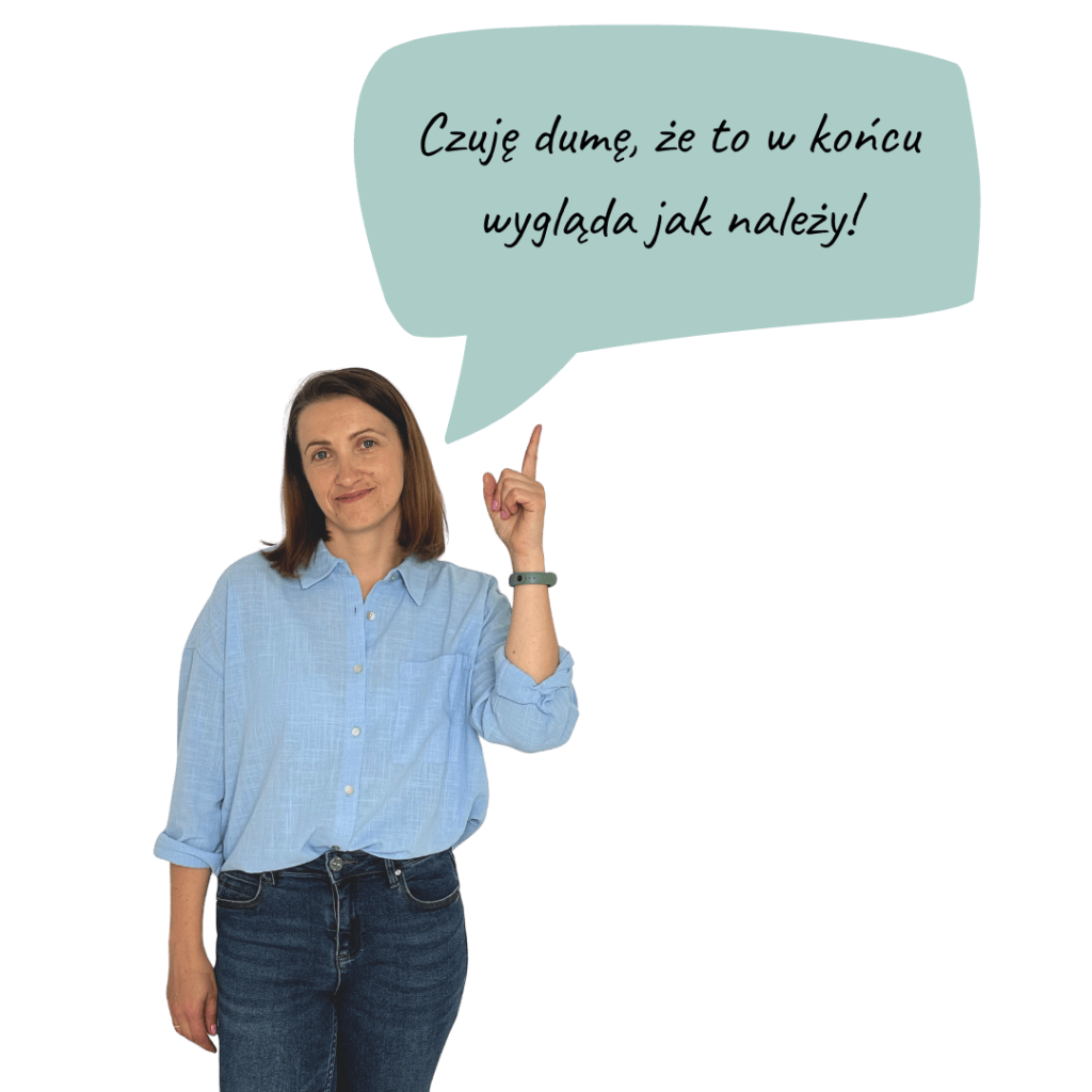 "Czuję dumę, że to w końcu wygląda jak należy!"